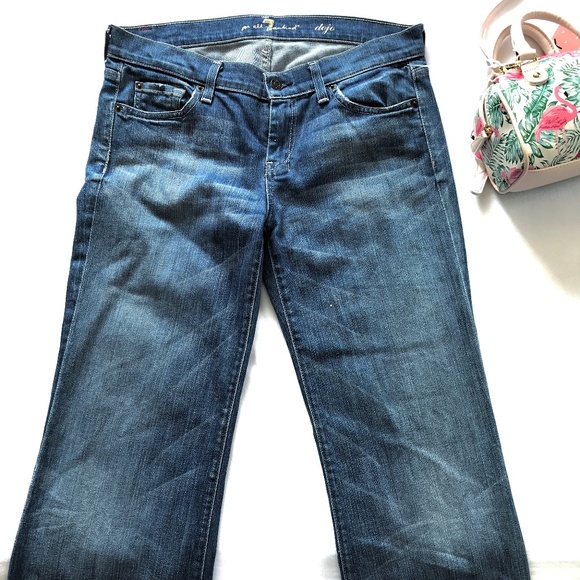 7 for all Mankind Denim - 7 For All Mankind Dojo Boot Cut Jeans Size 29